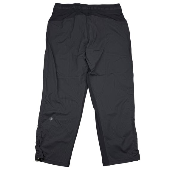 LULULEMON Dance Studio Mid-Rise Crop 25" Size 8 Black - Picture 6 of 10